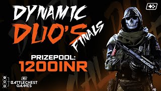 CODM DYNAMIC DUOS  FINALS✨  1200 INR PRIZE POOL 💵  BATTLECHEST 💯🏆 codm codmtournaments [upl. by Krissy]