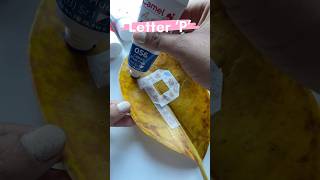 Letter p youtube diy easypaniting drawing art paniting artandcraft letter youtubeshorts [upl. by Blase]