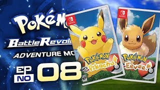 LETS GO PIKACHU AND EEVEE HYPE  Pokemon Battle Revolution Lets Play w Astroid EP 08 [upl. by Virgil295]