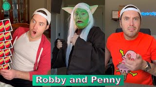 Robby amp Penny in there HAUNTED House TikTok Compilations  New Robby amp Penny TikTok Videos 2024 [upl. by Humpage]