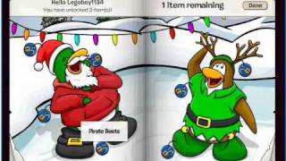 Club Penguin Unlock Items Online Codes [upl. by Notsua]