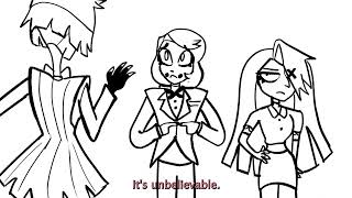 Hazbin Hotel Radioapple Animatic  quotBonequot B99 Audio [upl. by Christen]