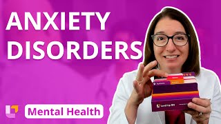 Anxiety Disorders Psychiatric Mental Health  LevelUpRN [upl. by Aidua754]