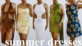 summer dresses lookbook rat amp boa meshki forever 21 Steele alice amp olivia zara [upl. by Swithbart296]