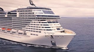 MSC Grandiosa Cruise Ship Tour  Greatness At Sea [upl. by Philemol]