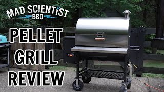 Pitts amp Spitts Pellet Smoker Review  Mad Scientist BBQ [upl. by Idihsar]