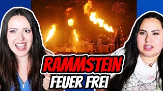 FIRST TIME Listening to Rammstein  Feuer Frei Madison Square Garden   Two Sisters REACT [upl. by Aynatahs366]