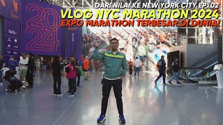 Vlog NYC Marathon Episode 02  Collect Racekit di Expo Terbesar di Dunia [upl. by Egief]