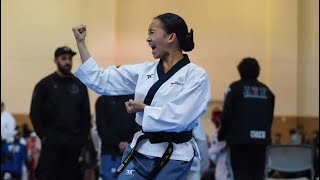 2024 US National Taekwondo Team Trials Poomsae Female [upl. by Araiek]