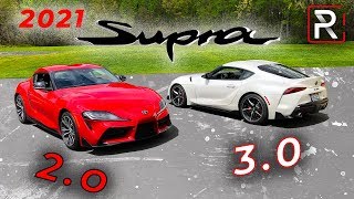 2021 Toyota Supra 20 amp 30 – What Are The Differences [upl. by Waldman]