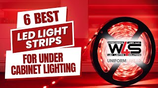 The 6 Best LED Light Strips For Under Cabinet Lighting [upl. by Ardnoet]