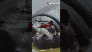 Hippo VS Crocodile shortsfeed animals natureenthusiast [upl. by Nospmis]