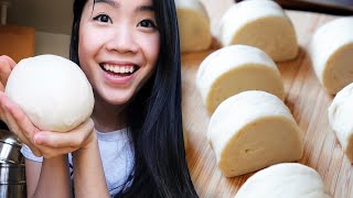 I Made Soft Fluffy Steamed Buns From Scratch [upl. by Eimile]