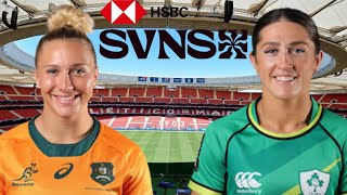 AUSTRALIA 7s vs IRELAND 7s Madrid Womens Sevens 2024 Live Commentary [upl. by Ennairej95]