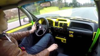 Opel Corsa Nova A 1984 with C20XE redtop  hard acceleration [upl. by Mercola]