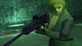 Metal Gear Solid Sniper Wolf Boss Fight Part 1 [upl. by Brande]