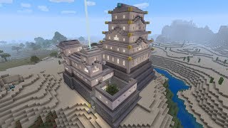 Minecraft  Himeji Castle [upl. by Ahsikyt108]