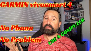 Garmin vivosmart 4 How to pair with iPhone or iPad [upl. by Enimasaj]