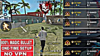 FREEFIRE 800 MAGIC BULLETHOLOGRAM  FREEFIRE NEW FULLY ANTIBLACKLIST ANTI BAN HACK VIDEO [upl. by Aietal542]