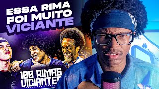 100 RIMAS MUITO VICIANTES de 2024  React Centro das Batalhas [upl. by Sammons]