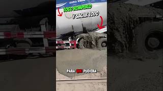 todo el concreto se desperdicio por una falla camion Truckshorts shorts trailers camiones [upl. by Gies952]