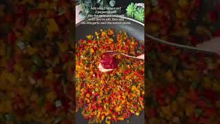 VIRAL Creamy Fajita Chicken One PotRice  Quick Easy amp Flavorful easymeals shorts easyrecipe [upl. by Nadine]