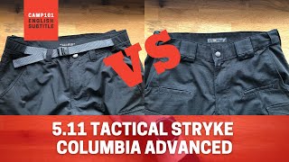 511Tactical Stryke ve Columbia Trekking Pantolon Karşılaştırması [upl. by Oitaroh]