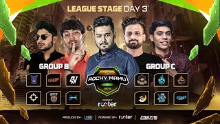 Rocky Mamu Championship  League Stage  FT  Rocky And Rdx The Mafias  Og Elite  Non Stop Gaming [upl. by Barfuss]