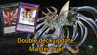 Cyber Dark and Cyber Dragon Double Deck Update Master Duel yugioh cyberdragon cyberdark [upl. by Kooima63]