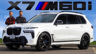 2023 BMW X7 M60i Review  Dont Buy That Range Rover Just Yet [upl. by Nolyaj]