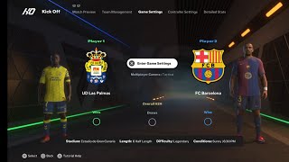 FC25 Las Palmas vs Barcelona [upl. by Aneladdam]