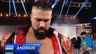 Andrade Entrance  WWE SmackDown July 19 2024 [upl. by Dachi]