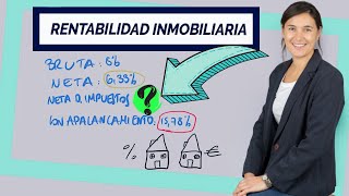 ⬆️⬆️ CÓMO CALCULAR LA RENTABILIDAD INMOBILIARIA ⬆️ ⬆️ elclubdeinversion [upl. by Jobi]