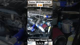 Stock Nissan Silvia S14 Kouki 200SX S14a SR20DET Dyno Run on Dynapack HubDyno Pure SR20 sound [upl. by Sivatco]