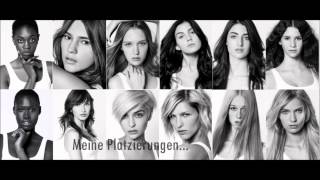 Germanys next Topmodel 2014 Top 12Meine Platzierungen [upl. by Pease249]