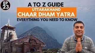 Uttarakhand Char Dham Yatra Travel Guide  Uttarakhand Tourism [upl. by Elleimac]