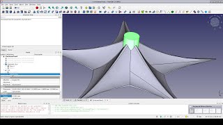 FreeCAD ChristmasTree part2 not a sketch in sight [upl. by Eyllek]