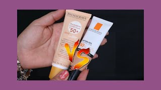 Bioderma Cover Touch vs La Roche Posay Anthelios Mineral One [upl. by Juakn]