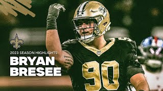 Bryan Bresee 2023 NFL Season Highlights  New Orleans Saints [upl. by Sevart341]