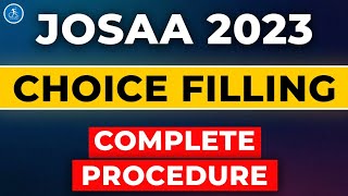 JoSAA Choice Filling 2023  Complete Procedure Step by Step  Team Competishun [upl. by Socrates]