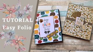 ✨Tutorial✨  Easy Folio [upl. by Azilanna864]