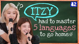 ITZY accepted the global language challenge I Tongue Twister I ITZY있지 [upl. by Packton]