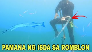 SPEARFISHING SA TABLAS SAN ANDRES ROMBLON  PAMAMANA NG ISDA 2022 2023 [upl. by Aletsirc628]