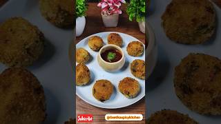 Bread balls recipe😋shorts ytshorts snacks food trending viralvideo geetikaspicykitchen [upl. by Nhabois]