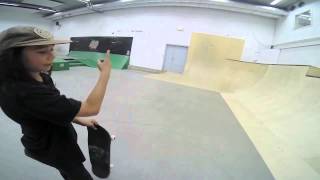 Rundtur med Gabbe i Fryshuset Stockholm Skatepark oktober 2014 [upl. by Conlee255]