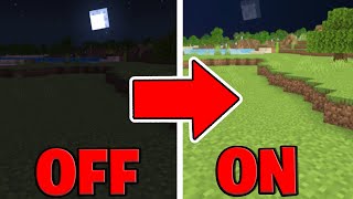 How To Get Fullbright For Minecraft Bedrock 121 [upl. by Yelsha]