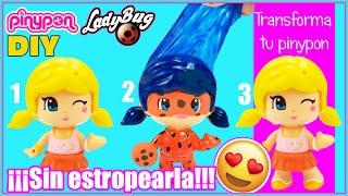 Pinypon Ladybug Transforma tu pinypon ¡¡Sin estropearla DiY [upl. by Eciuqram550]