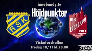 Höjdpunkter Rydboholms SK  IBK Lockerud Mariestad 20231110 [upl. by Acyssej]