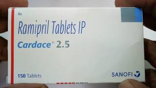 Cardace 25 MG Tablet Uses Dosage Side Effects Price in hindi [upl. by Assennav]