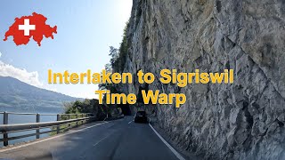 🚙 Interlaken to Sigriswil Time Warp 🇨🇭 [upl. by Eelitan]